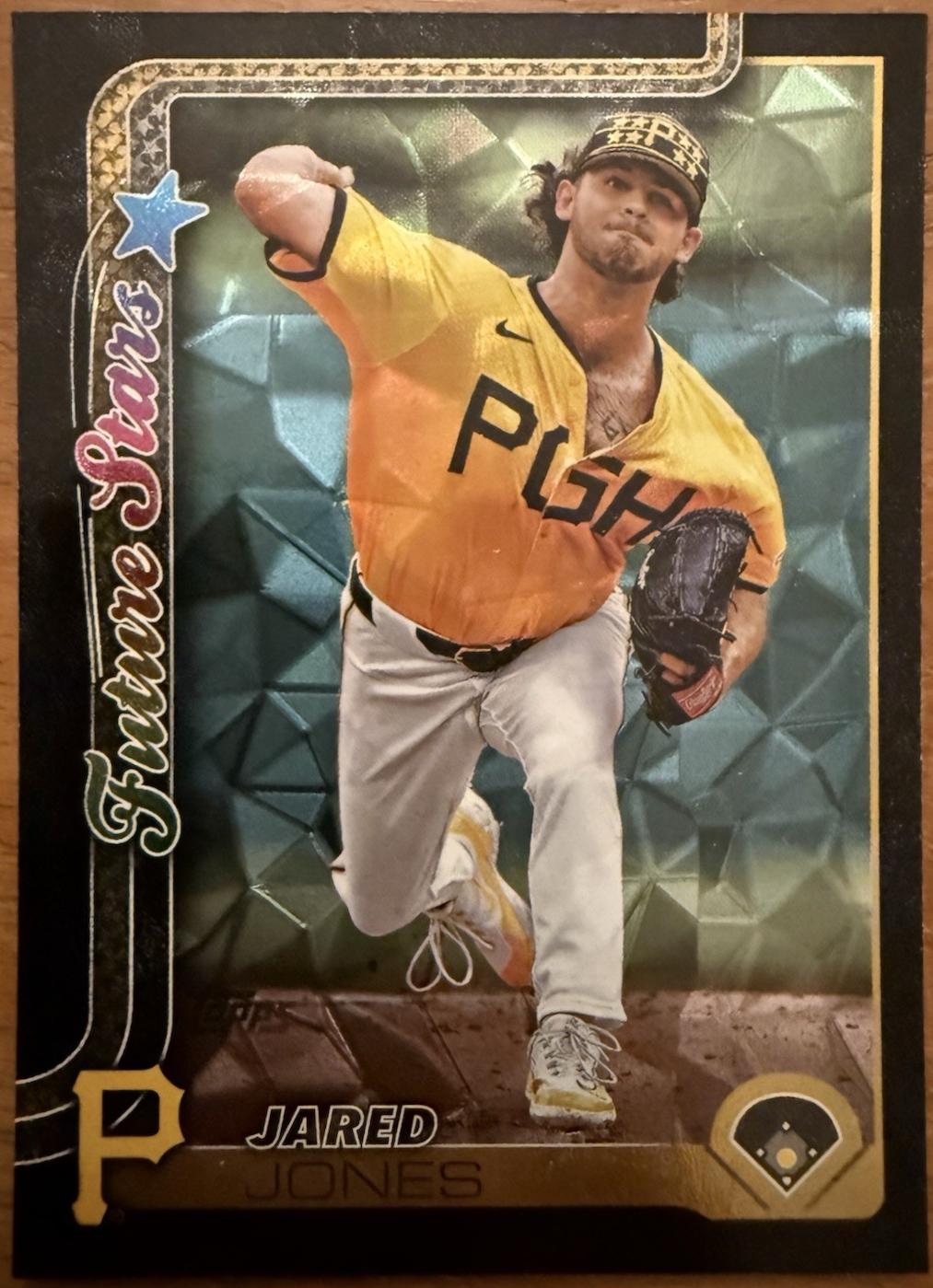 Jared Jones [Black Diamante Foil] #541