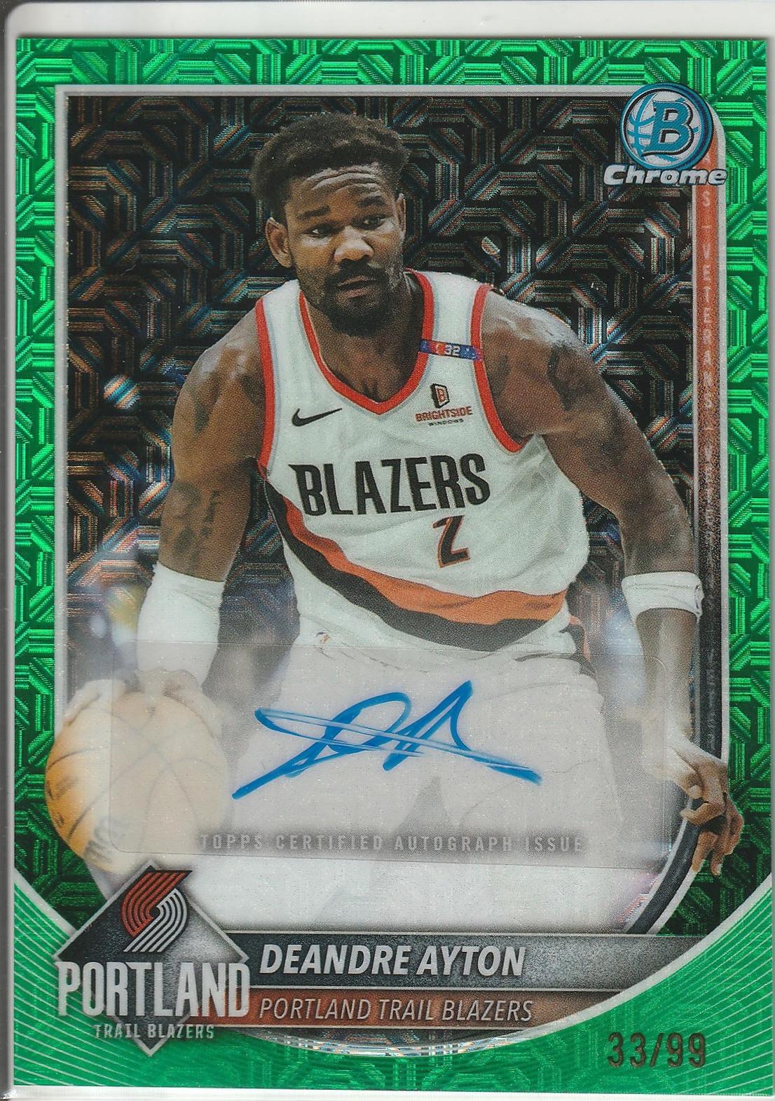 Deandre Ayton [Green Geometric] #BCA-DA