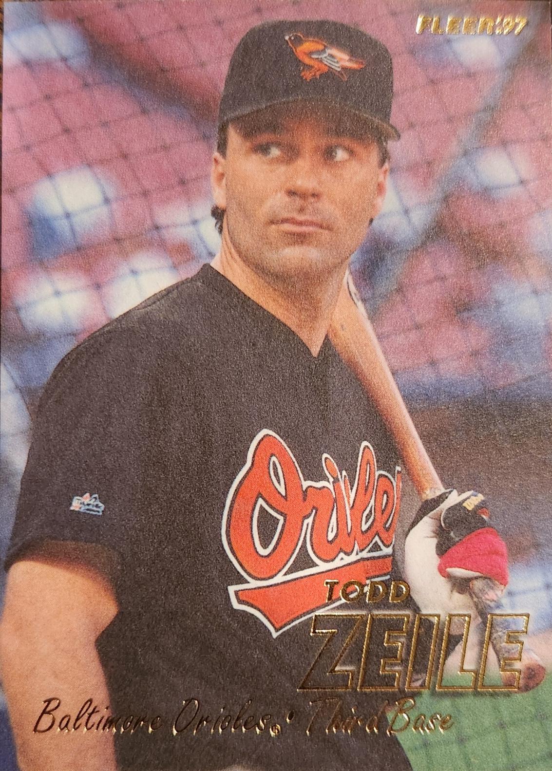 Todd Zeile #16 Baseball Cards 1997 Fleer