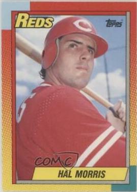 Hal Morris #76T Baseball Cards 1990 Topps Traded