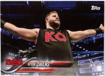 Kevin Owens #R-25 Wrestling Cards 2018 Topps WWE Then Now Forever Roster Update