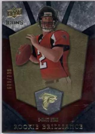 Matt Ryan #RB29 Football Cards 2008 Upper Deck Icons Rookie Brilliance