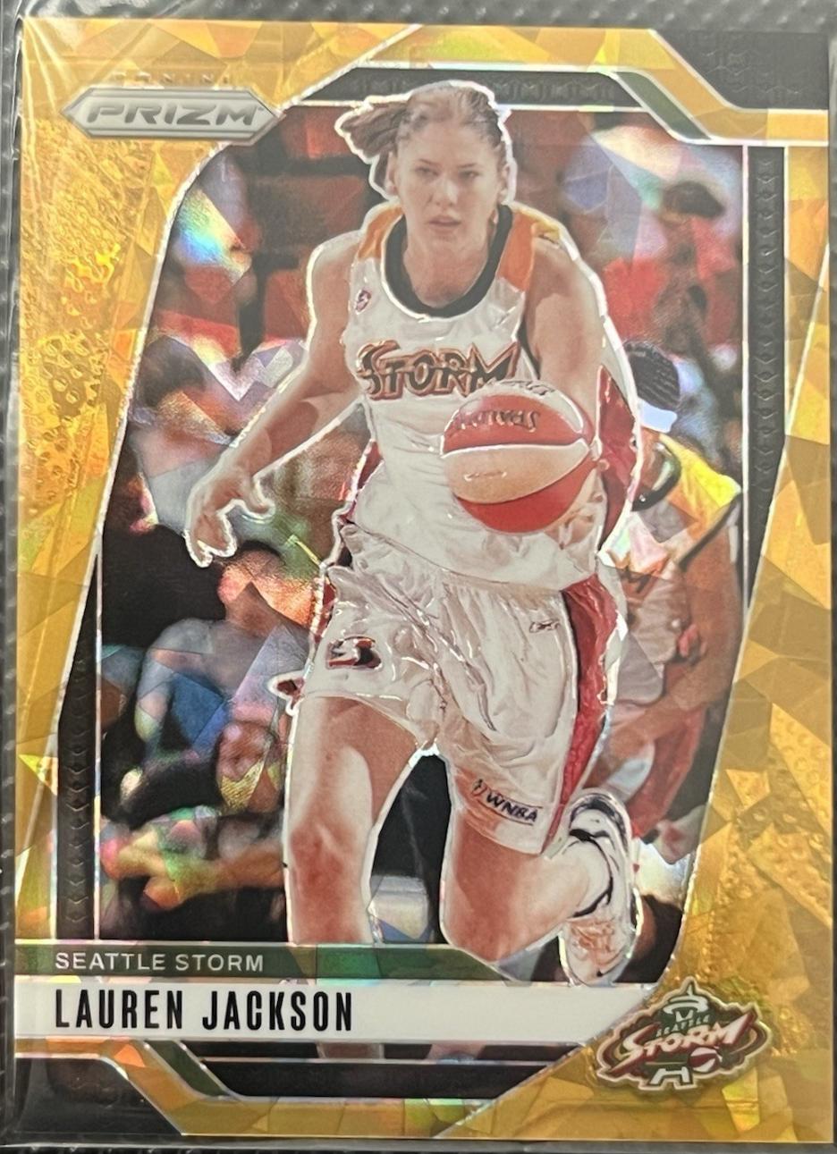 Lauren Jackson [Gold Ice] #108 Prices | 2024 Panini Prizm WNBA