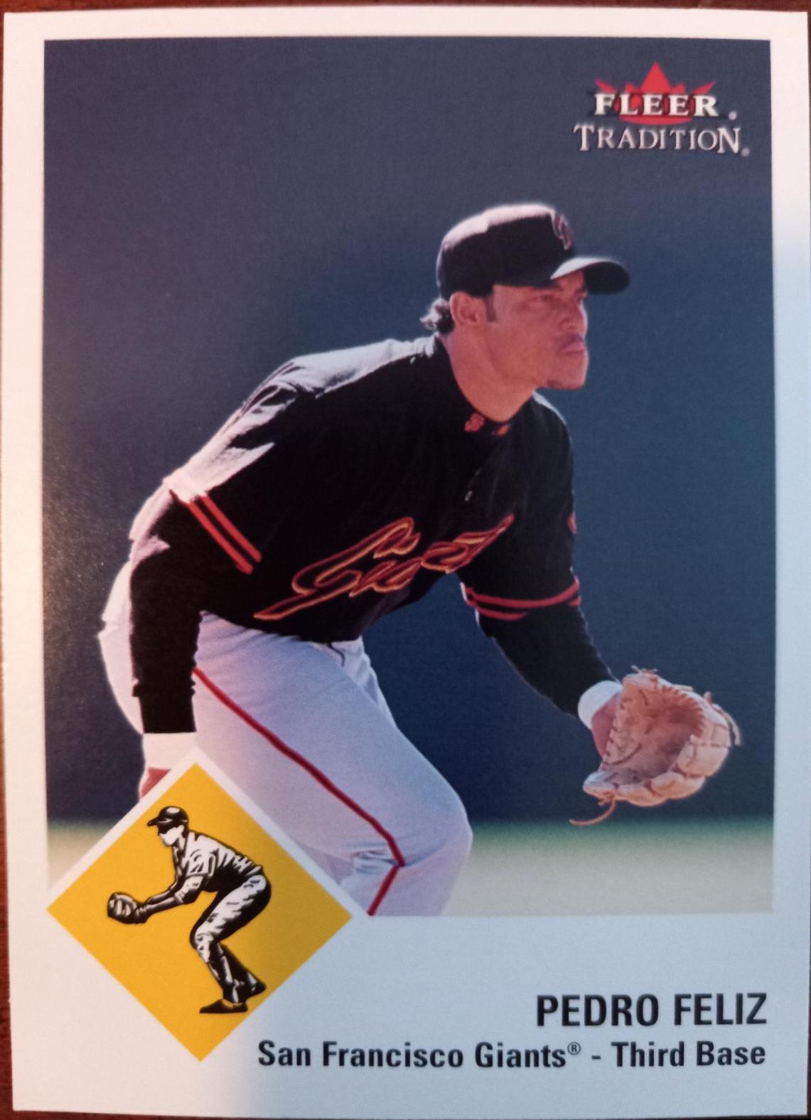 Junior Feliz #39 Baseball Cards 2003 Fleer Tradition