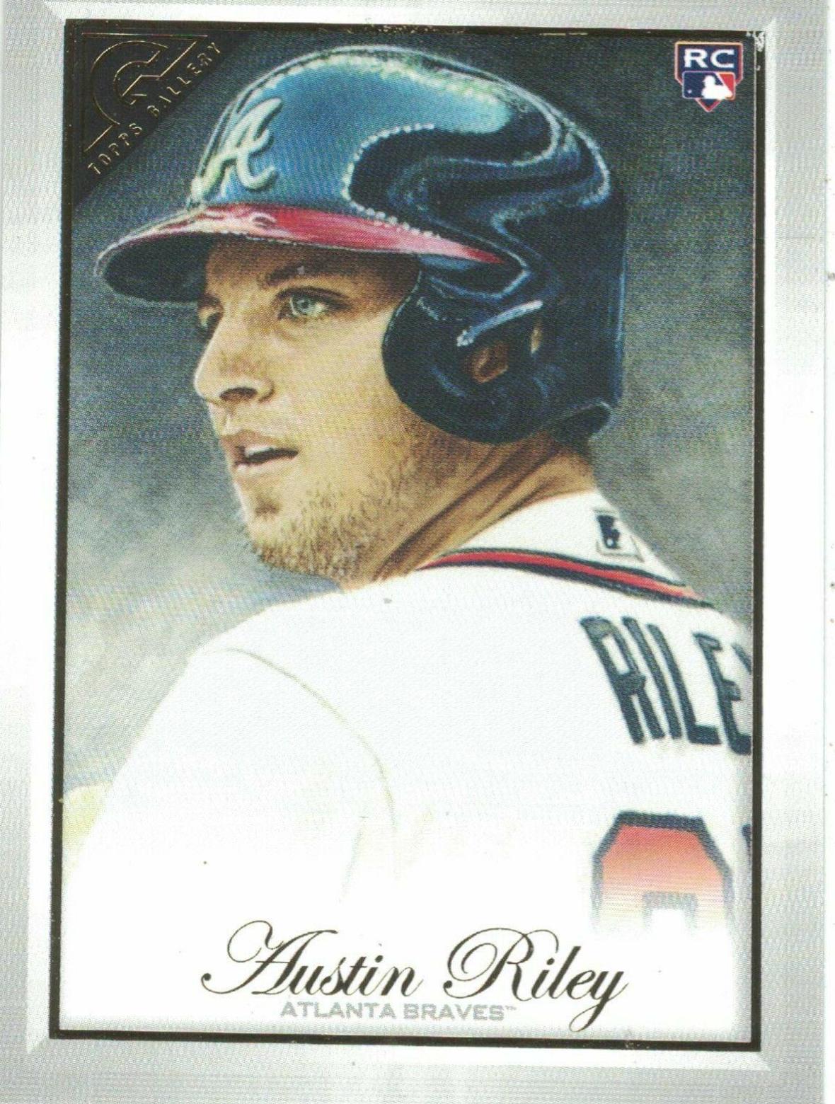 Austin Riley #5 Baseball Cards 2019 Topps Gallery