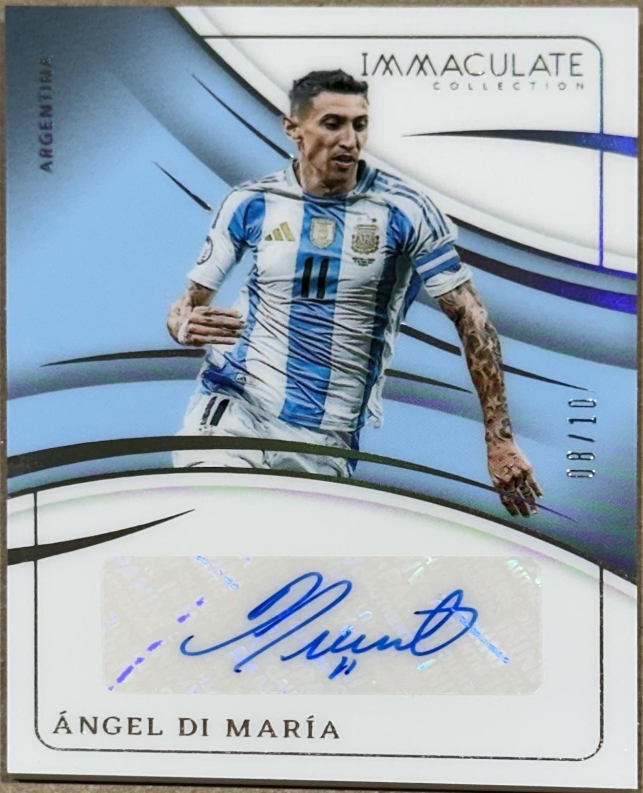 Angel Di Maria #29 Prices | 2024 Panini Immaculate Autograph
