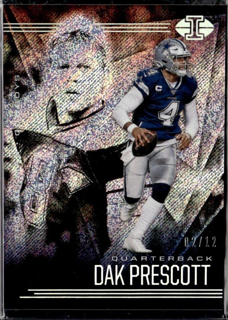 Troy Aikman / Dak Prescott #59 2020 Panini Illusions Football
