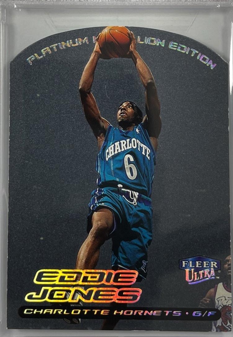 Eddie Jones #8 Basketball Cards 1999 Ultra