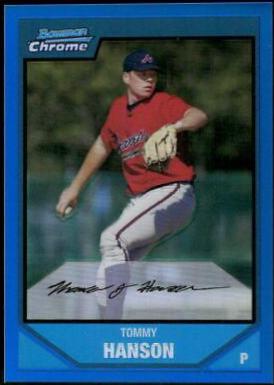 Tommy Hanson [Blue Refractor] #BC162