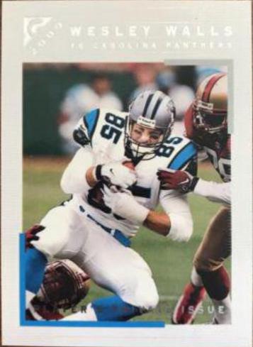 Wesley Walls #23 Football Cards 2000 Topps Gallery