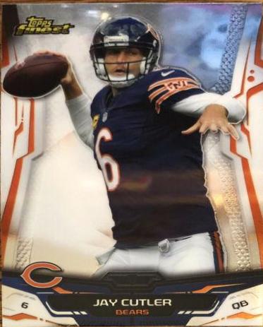 Jay Cutler #10 2014 Topps Finest Football