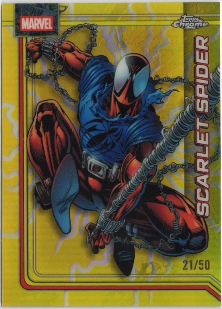 Scarlet Spider Gold Refractor