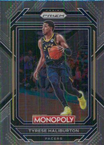 Tyrese Haliburton #34 Basketball Cards 2022 Panini Prizm Monopoly