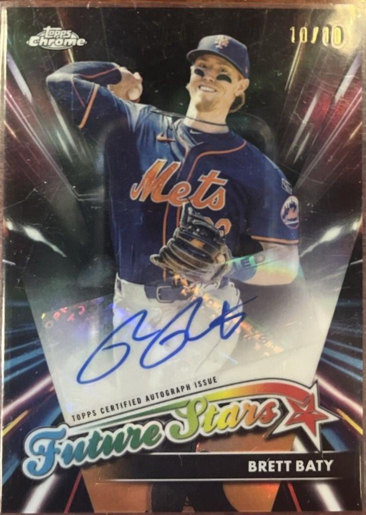Brett Baty [Black Refractor] #FSA-BB