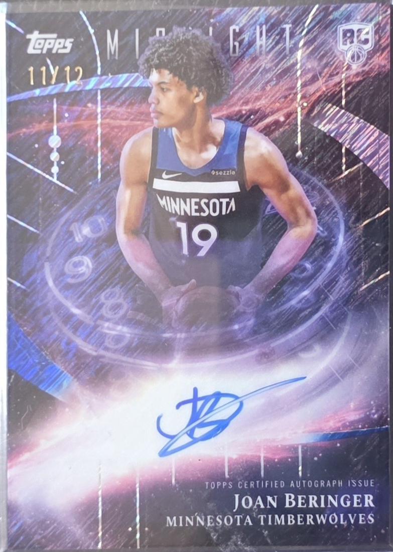 Boss DREAM WARRIOR CONCERT 直筆サインポストカード Joan Beringer [Midnight] #SMR-JB Prices | 2025 Topps Midnight