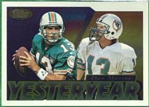 Dan Marino #2 Football Cards 1995 Topps Yesteryear