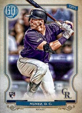 Dom Nunez #5 Baseball Cards 2020 Topps Gypsy Queen