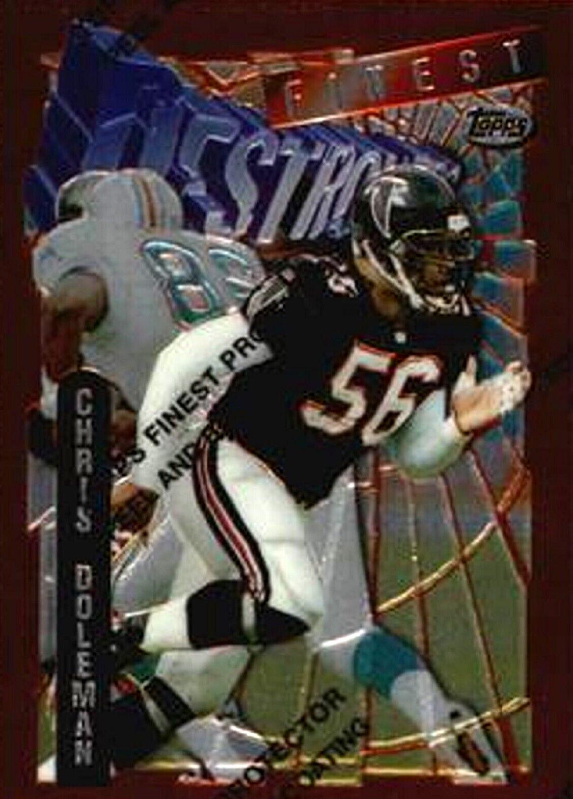 Chris Doleman #12 Football Cards 1996 Topps Finest