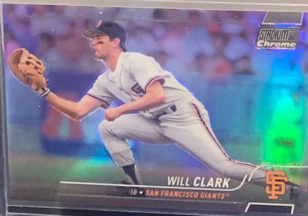 Will Clark [Chrome Refractor] #59