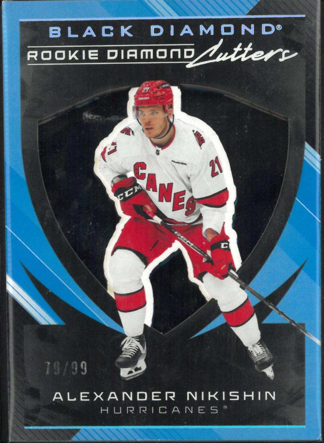 Alexander Nikishin #RDC-AN 2025-26 Upper Deck Black Diamond Hockey Rookie Diamond Cutters