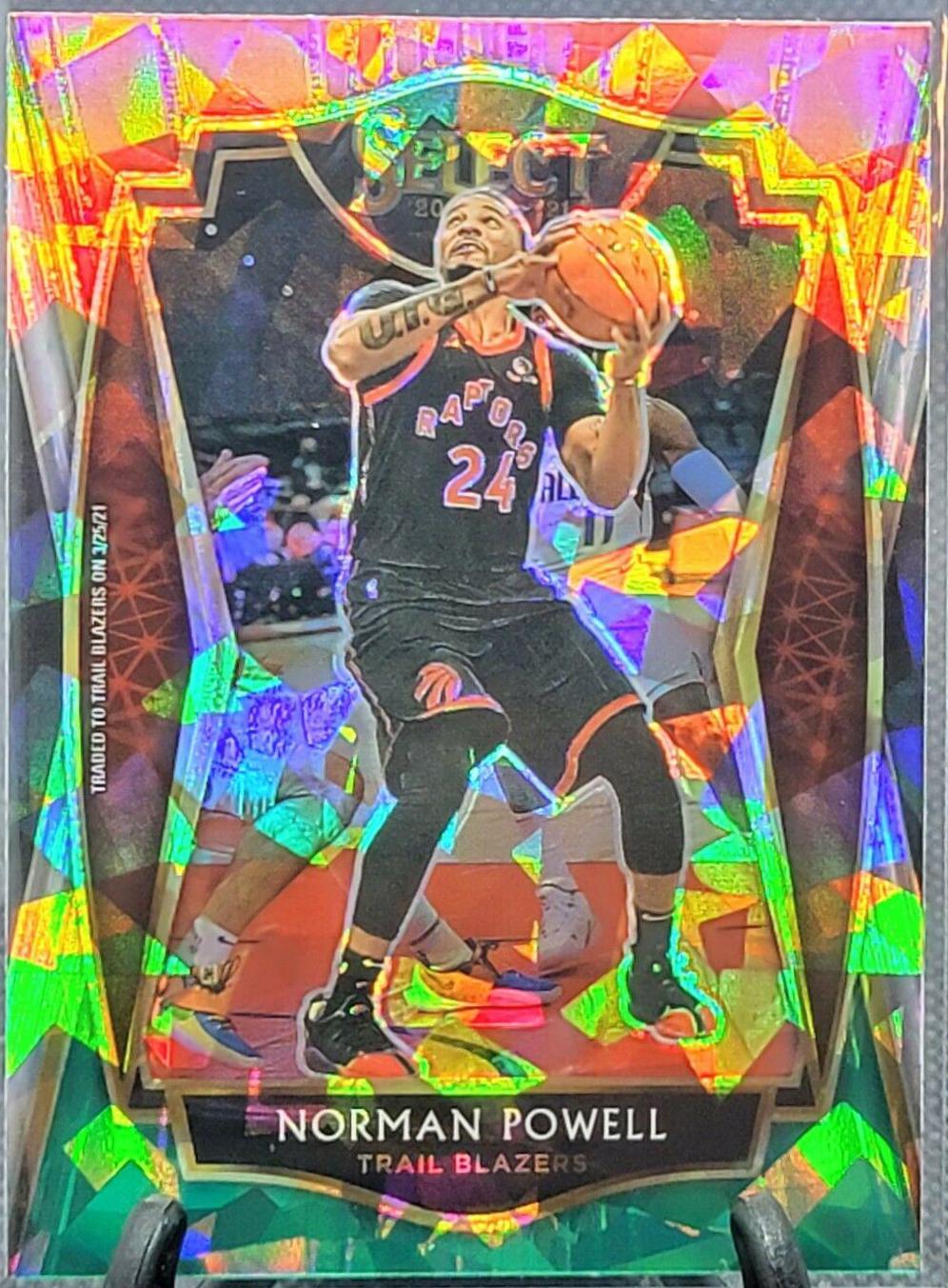 Norman Powell #147 2020-21 Panini Select Basketball