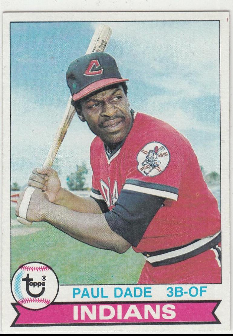 Paul Dade #13 Baseball Cards 1979 Topps