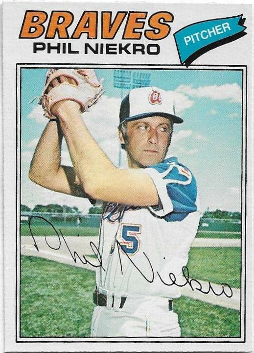 Phil Niekro #43 Baseball Cards 1977 O Pee Chee