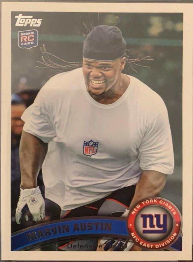 Marvin Austin #107 Football Cards 2011 Topps