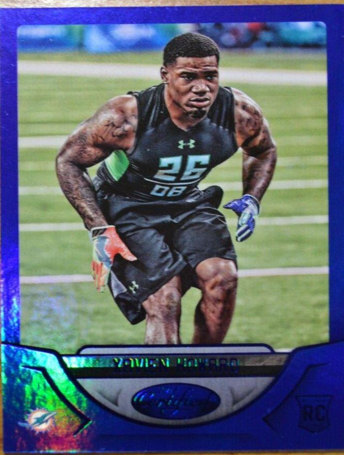 Xavien Howard #191 Football Cards 2016 Panini Certified
