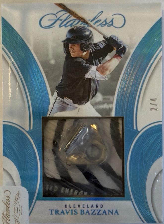 Travis Bazzana #7 2025 Panini Flawless Baseball Spikes