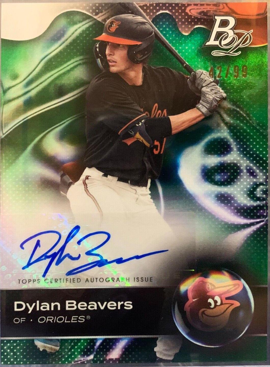 Dylan Beavers [Autograph Green] #TOP-82