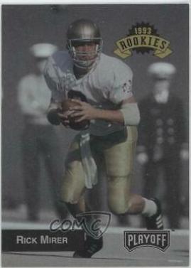 Rick Mirer #308 Football Cards 1993 Playoff