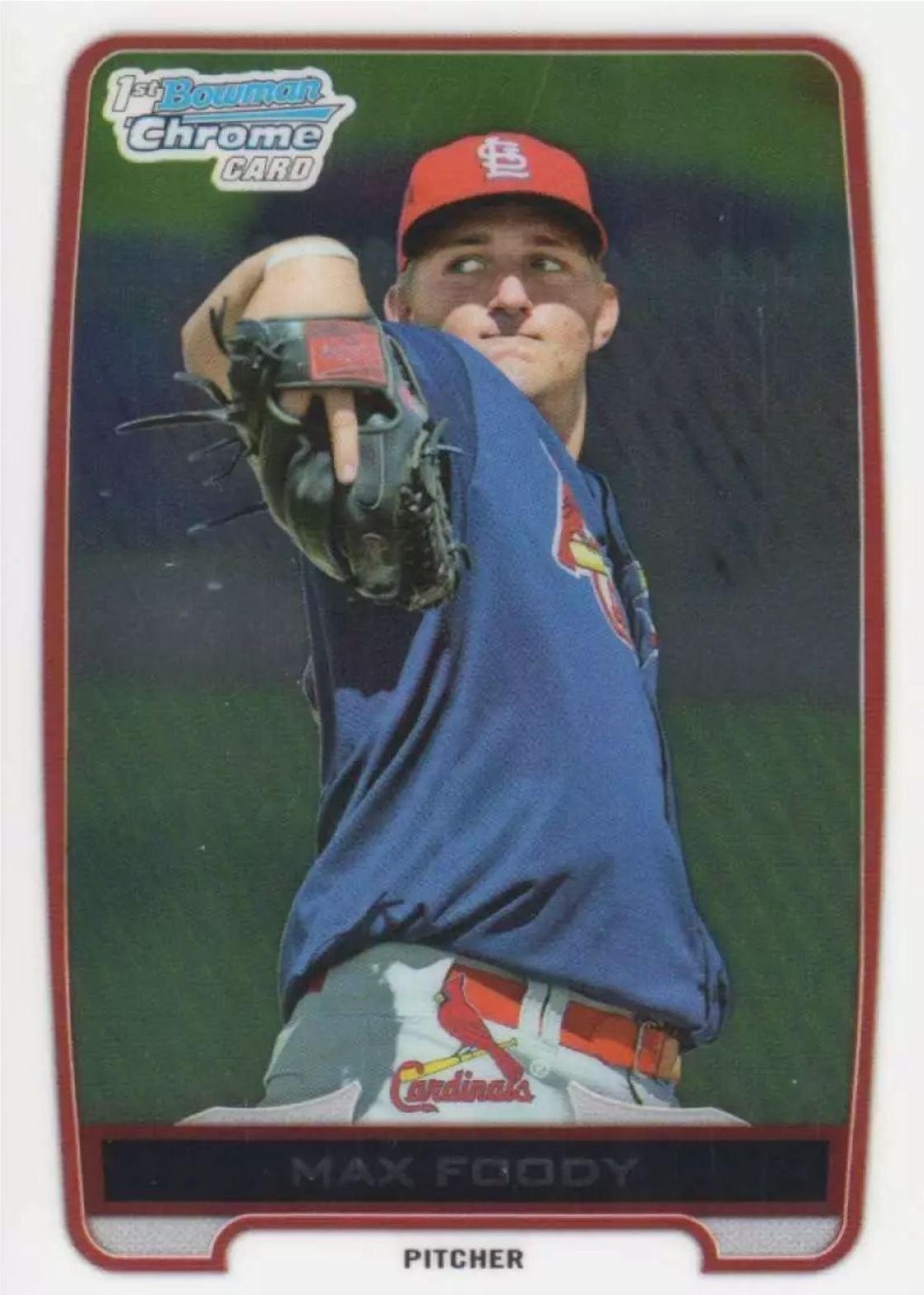Max Foody #BDPP87 2012 Bowman Chrome Draft Picks & Prospects Baseball