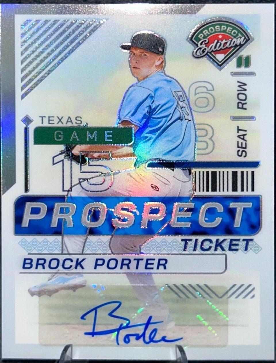 Brock Porter [Silver Holo Ticket Signature] #122
