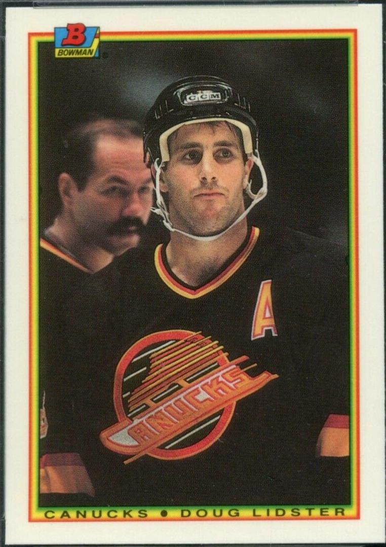 Doug Lidster #56 1990 Bowman Tiffany Hockey