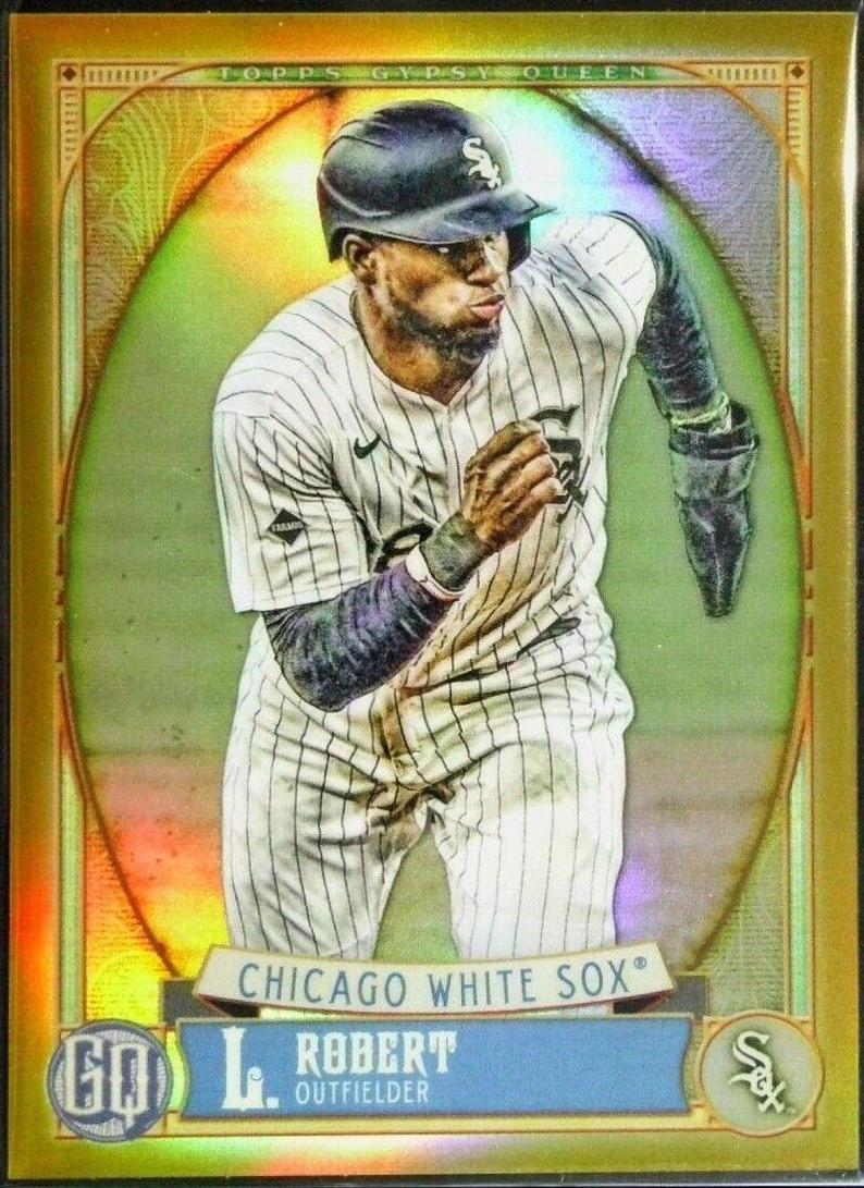 Luis Robert [Gold Refractor] #106 Prices | 2021 Topps Gypsy Queen