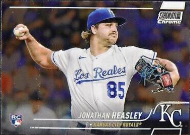 Jonathan Heasley #269 Baseball Cards 2022 Stadium Club Chrome