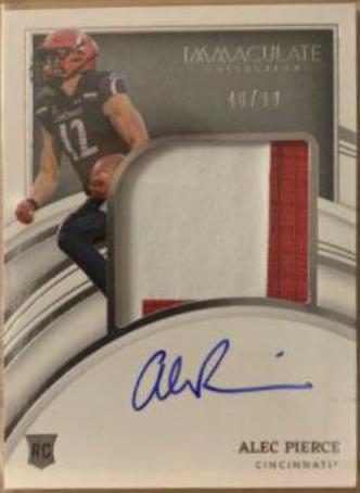 Alec Pierce #85 2022 Panini Immaculate Collegiate Football
