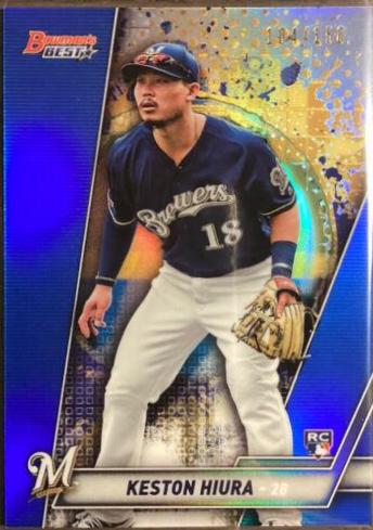 Keston Hiura [Blue Refractor] #53
