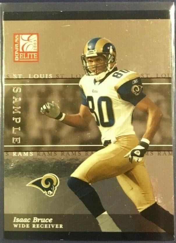 Isaac Bruce #94 2003 Panini Donruss Elite Football