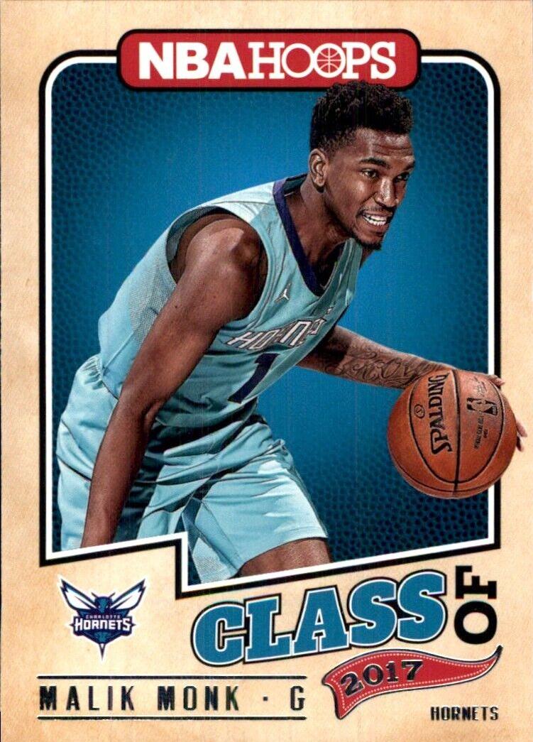 Malik Monk #11 Basketball Cards 2017 Panini Hoops Class of 2017
