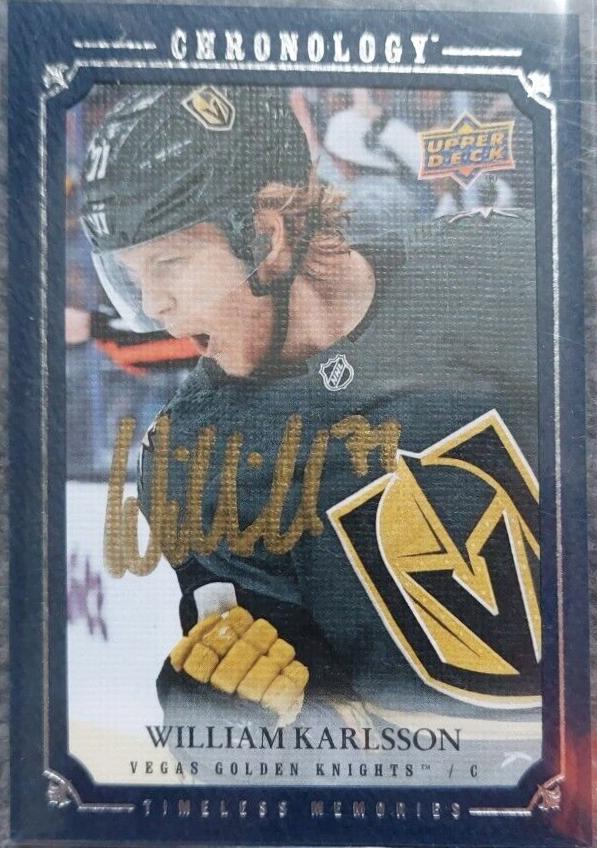 William Karlsson B [Red Memorabilia] #CA-WK