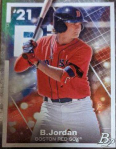 Blaze Jordan #PE-3 Baseball Cards 2021 Bowman Platinum Precious Elements