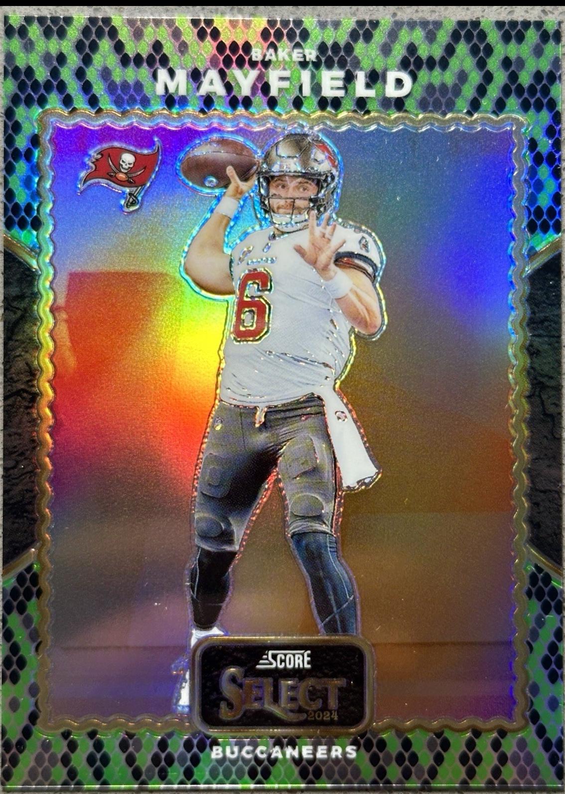 Baker Mayfield [Green Black Snakeskin Prizm] #10
