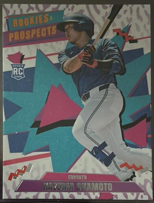Kazuma Okamoto #110 2026 Panini Decades 90s Pop Culture Baseball
