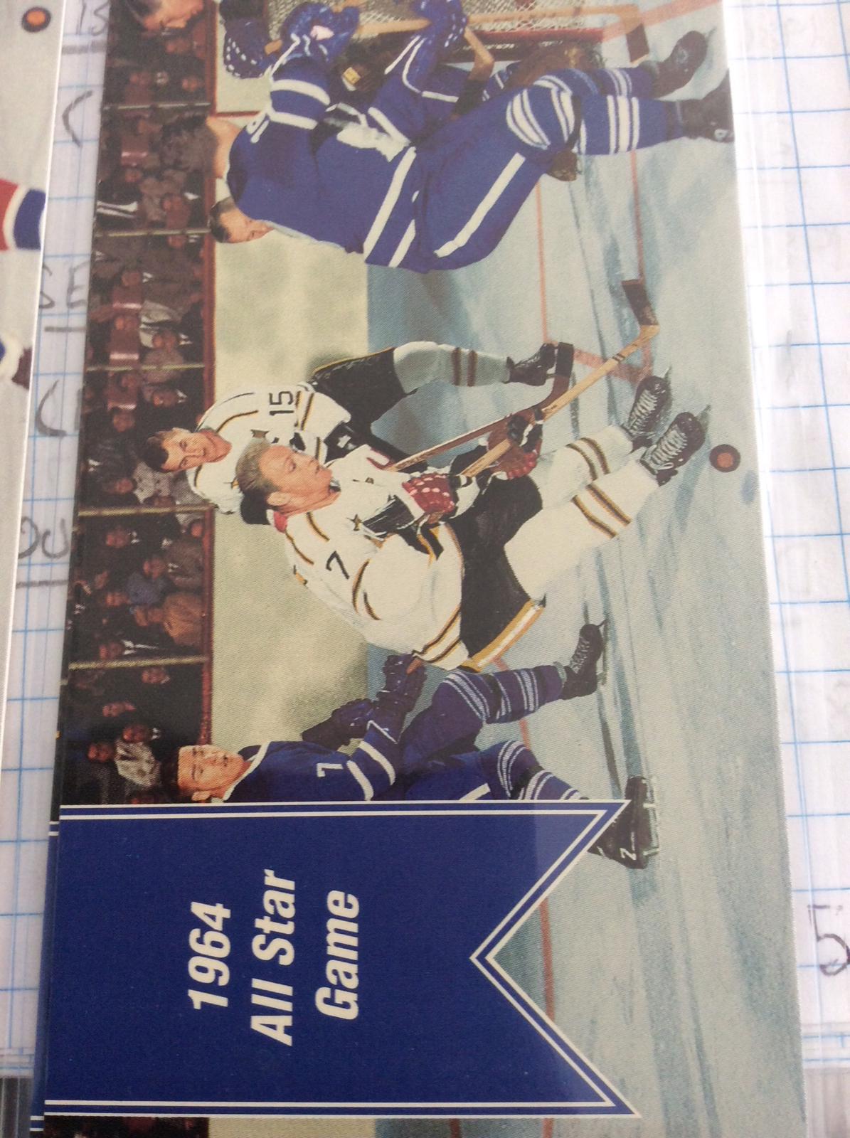 1964 All Star Game #151 Hockey Cards 1994 Parkhurst Tall Boys