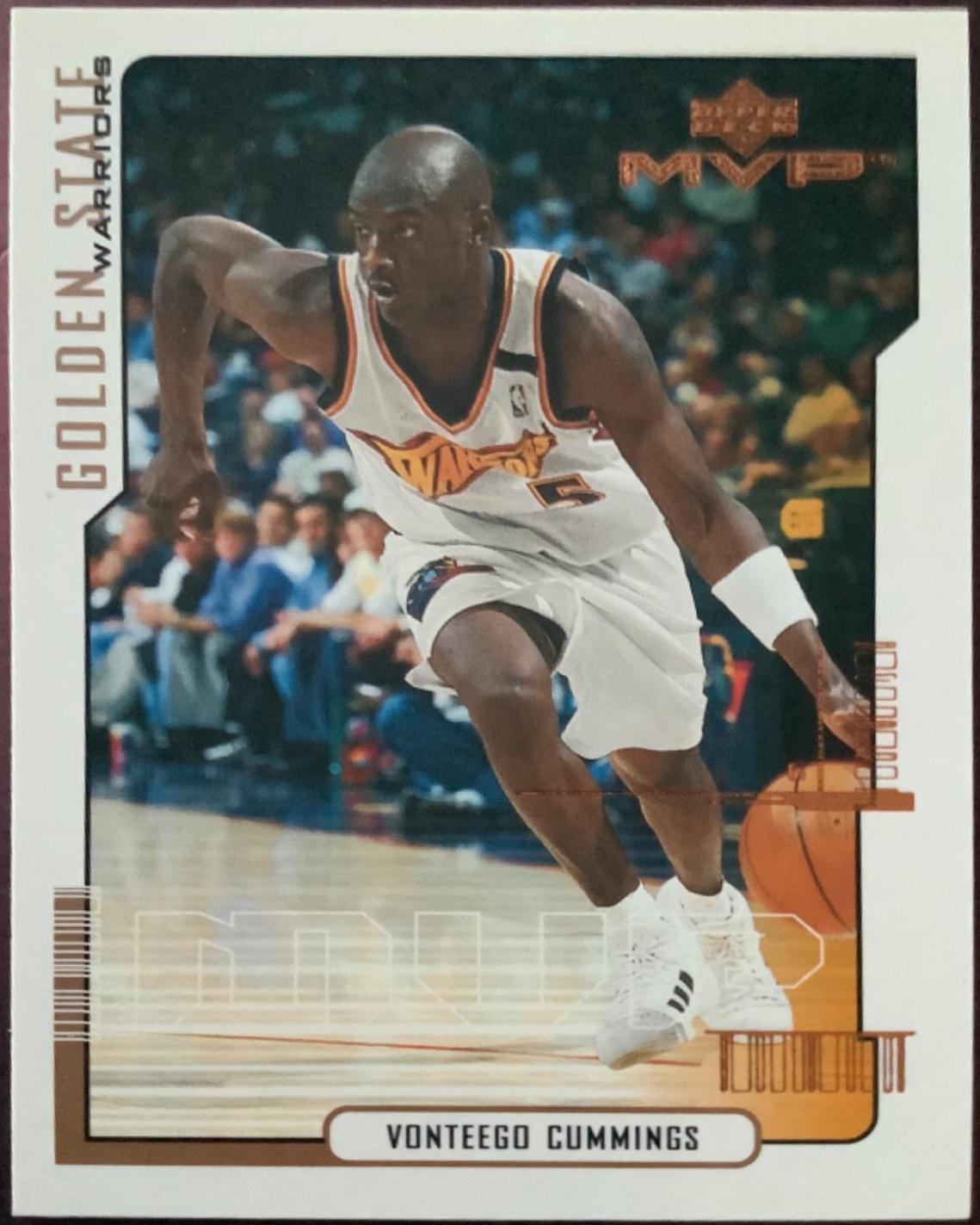 Vonteego Cummings #5 Basketball Cards 2000 Upper Deck MVP