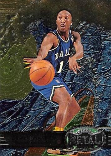DEREK HARPER #4 Basketball Cards 1997 Metal Universe
