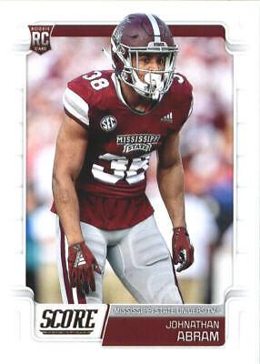 Johnathan Abram #378 Football Cards 2019 Panini Score