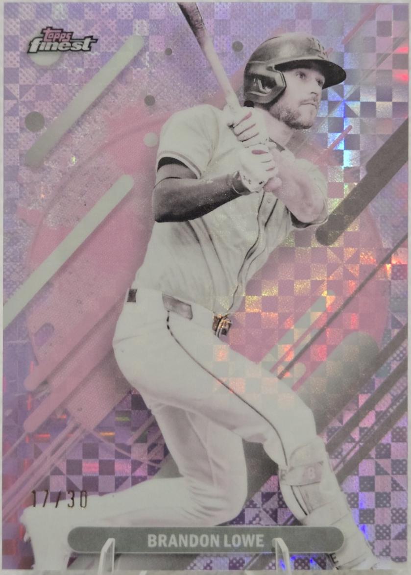 Brandon Lowe [Pearl Checkerboard Refractor] #204